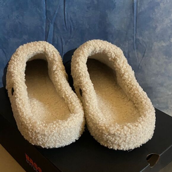 Men’s Bass Outdoor Black and Cream Clogs, sz 8m, SL3-1315S006 - Picture 3 of 5